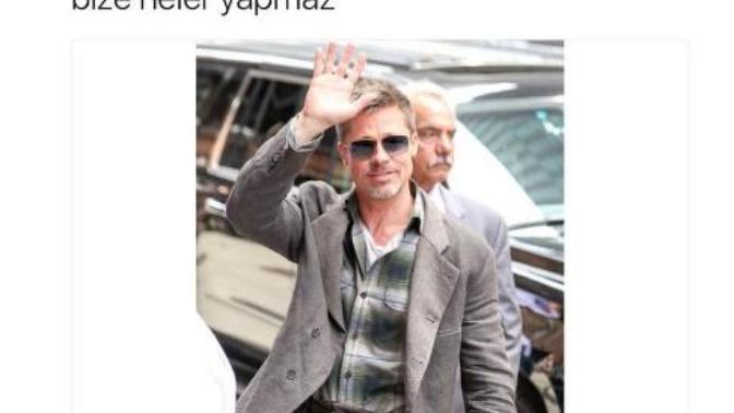 Bu adam Brad Pitt mi yoksa Köy kahvesindeki yancı dayı mı?