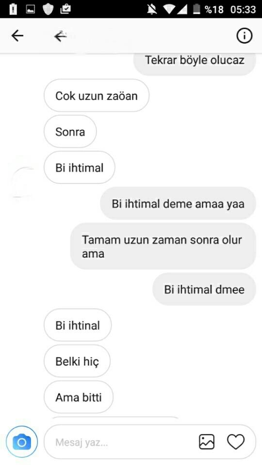 Ya alışamıyorum yokluğuna şu yazdıklarına bakar mısınız?