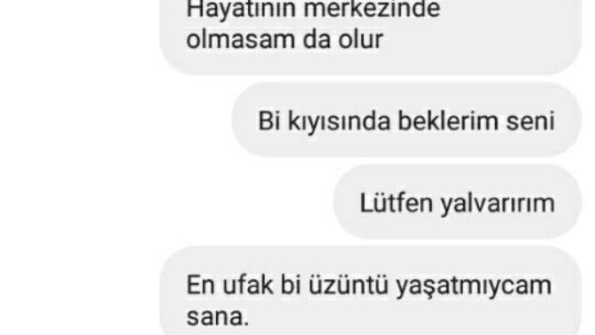 Ya alışamıyorum yokluğuna şu yazdıklarına bakar mısınız?