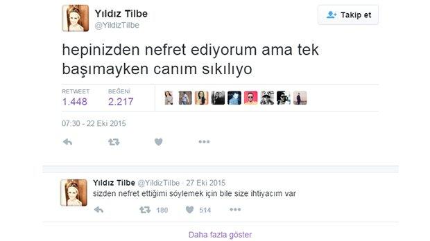 En En En Sevdiğiniz Yıldız Tilbe sözü?
