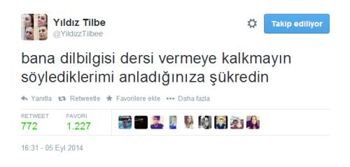 En En En Sevdiğiniz Yıldız Tilbe sözü?
