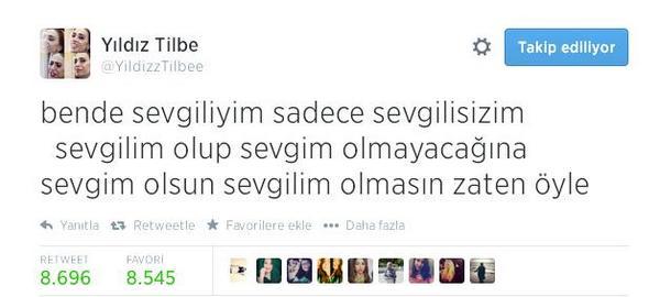 En En En Sevdiğiniz Yıldız Tilbe sözü?