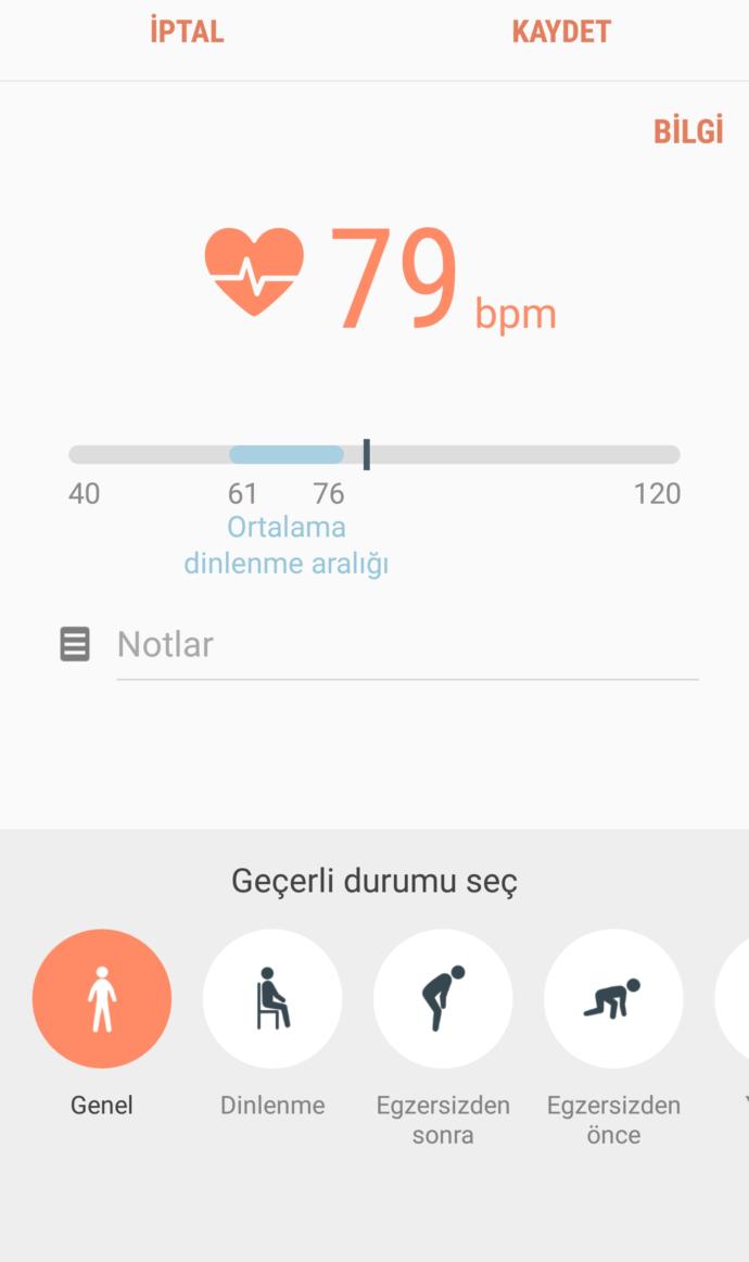 Kalbiniz dinlenme halinde dakikada kaç defa atıyor?