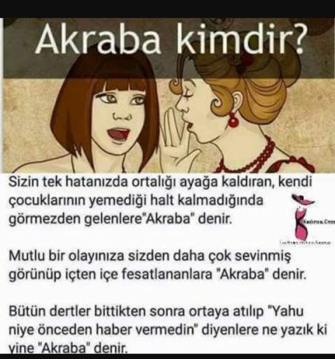 Akraba akreptir derler doğru mu? Akraba ilişkileriniz nasil gidiyor?