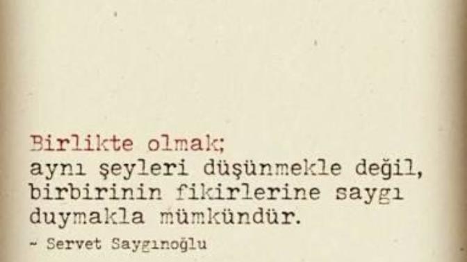 Size göre saygı nedir? İnsanlara saygı duyuyor musunuz?