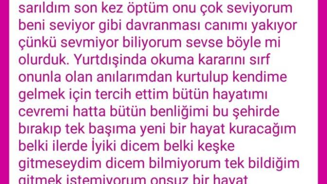 Kalbim acıyor. Aşk acısı ne demek biliyor musunuz?