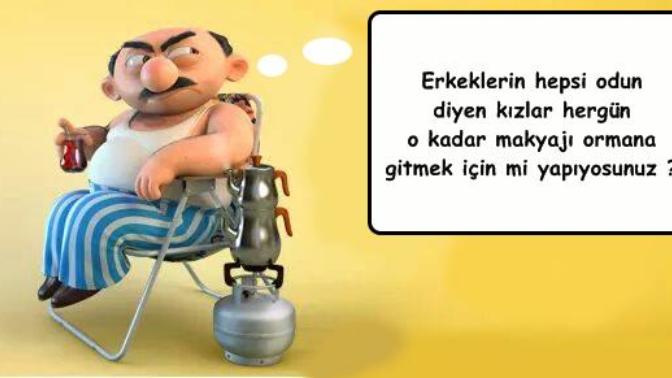 Erkeklerin hepsi "odun" diyen kızlar her gün o kadar makyajı ormana gitmek için mi yapıyorsunuz?