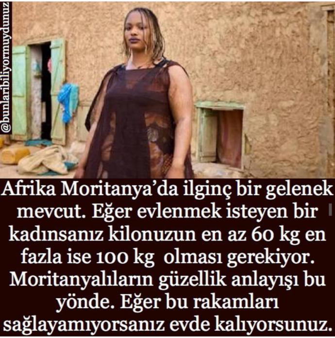 Tombik kızlar toplaşıp Afrika Moritanya'ya mi yerleşsek napsak 😁 ?