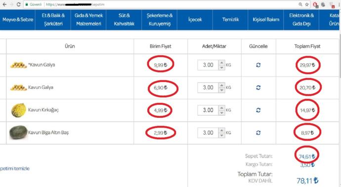 Türkiye' de Bazı Meyveler (Karpuz, Kavun) Neden Pahalı?