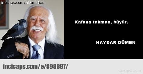 Nihat Hatipoğlu mu Haydar Dümen mi?