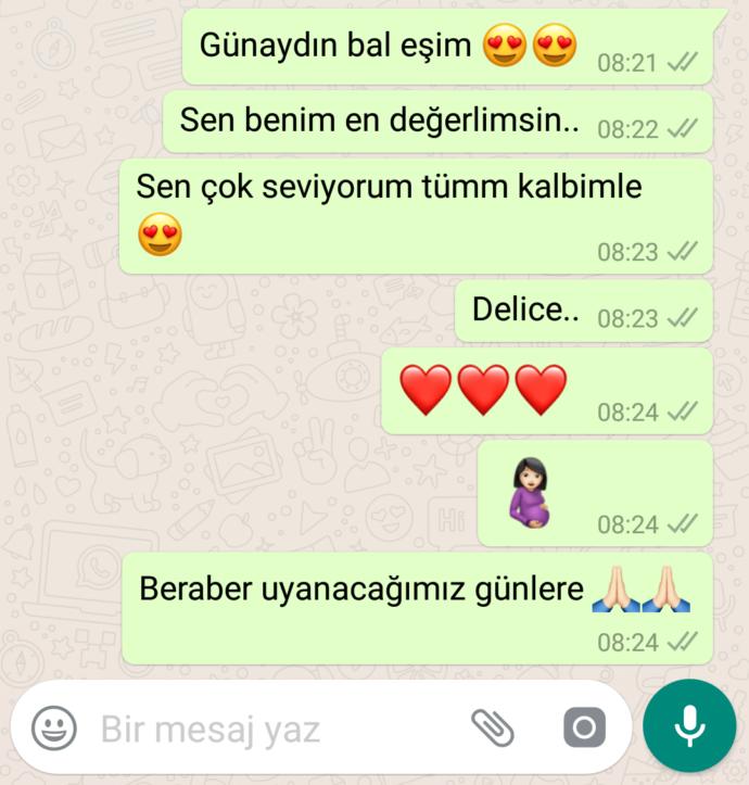 Sevgilime attığım günaydın mesajı nasıl sizce?