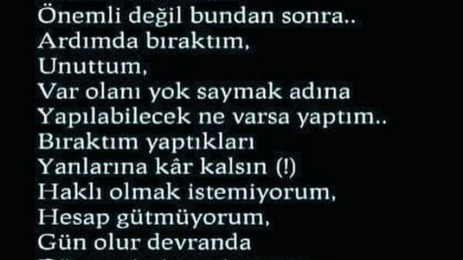 Unutmak istedikleriniz var mı hayatta? Peki unuttuklarınız var mı?