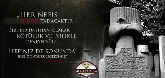 "Her nefis ölümü tadacaktır" ayeti mezarlıktan başka yerlere de yazılmalı mı?