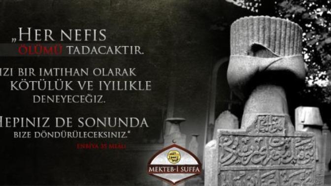 "Her nefis ölümü tadacaktır" ayeti mezarlıktan başka yerlere de yazılmalı mı?
