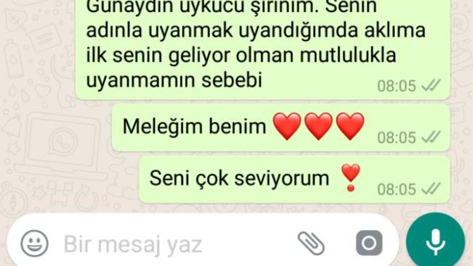 Sevgilime gönderdiğim Günaydın mesajı nasıl?
