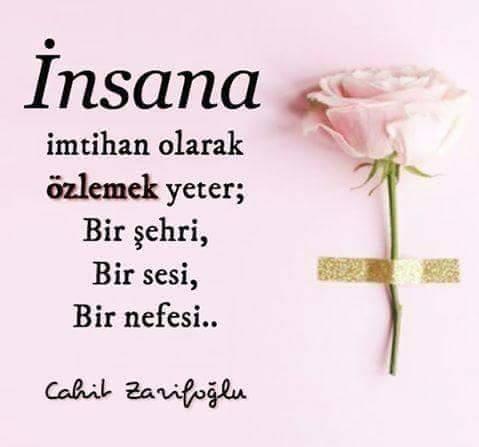 'İnsana imtihan olarak özlemek yeter; bir şehri, bir sesi, bir nefesi...' sizin imtihanınız hangisi?
