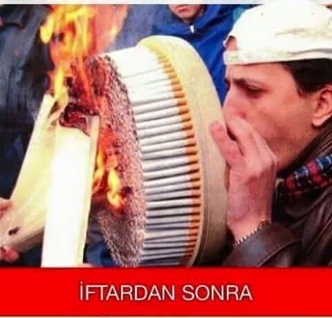Sizde iftardan sonra bu durumlarla karşılaşıyor musunuz ?