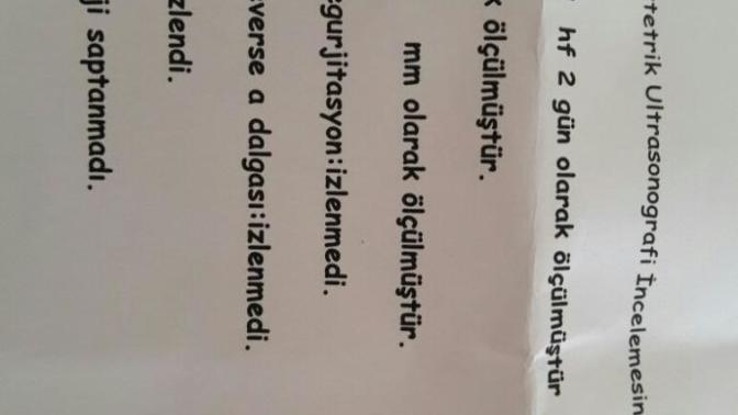 Kızlar ikili test sonucu değerlendirmesini bilen var mi?