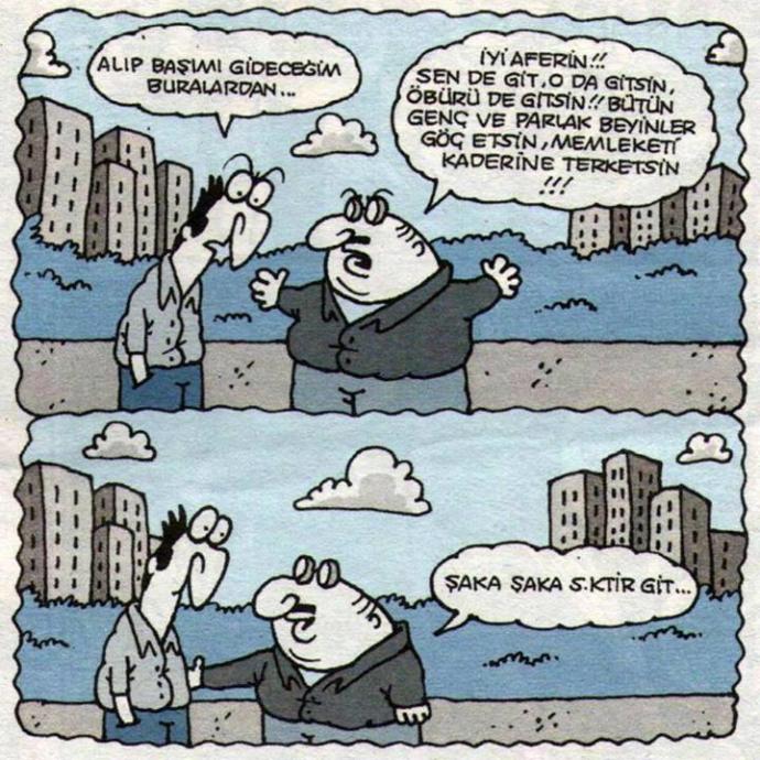 Ülkemizde ki beyin göçü hakkında ne düşünüyorsunuz ?