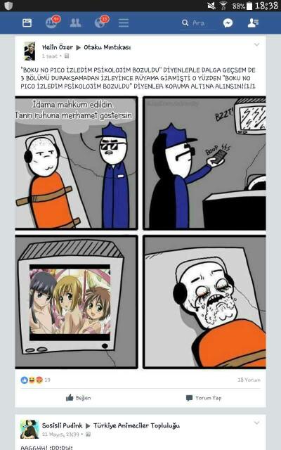 animecilere sorulur (izlemek bile korkunç)?