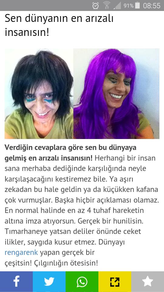 Ne Kadar Arızalısın?