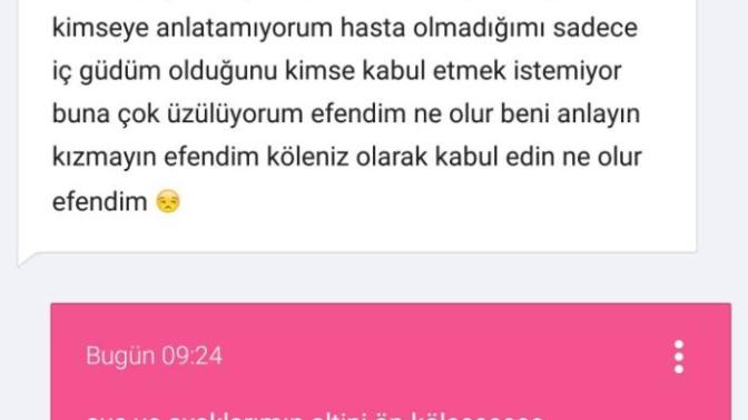 Neden herkes bana köle olmak istiyor?