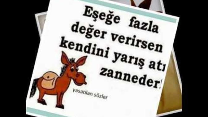 Kendini birşey sanan insanlara, ne söylemek isterdin?