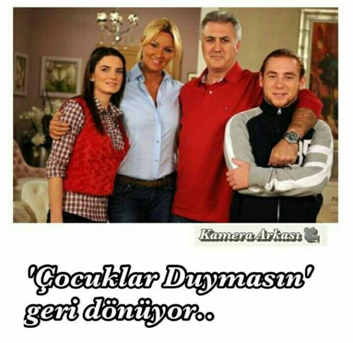 Müjde! Efsane dizi Çocuklar duymasın geri dönüyor. Düșünceniz nedir??