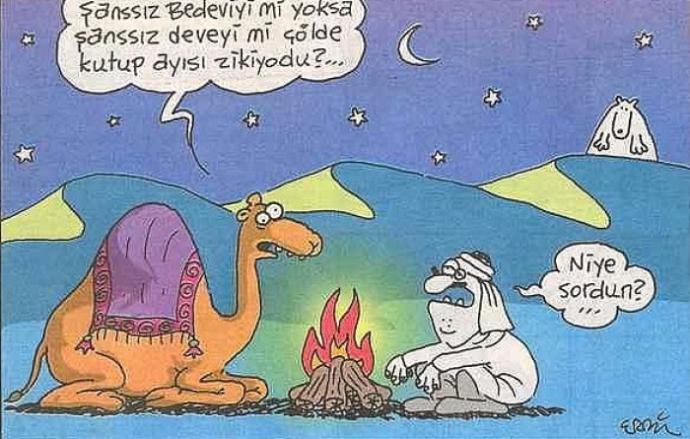 Şanslı biri misin yoksa bahtsız bedevi sen misin ?