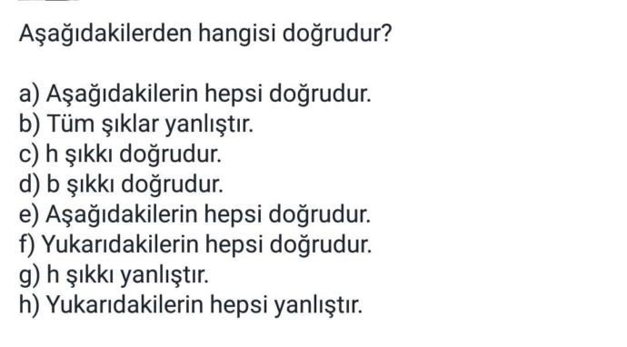 mantik sorusu  var mı  bilen?