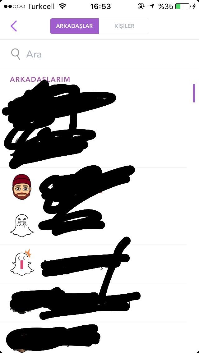 Snapchat ile ilgili bakar mısınız ?