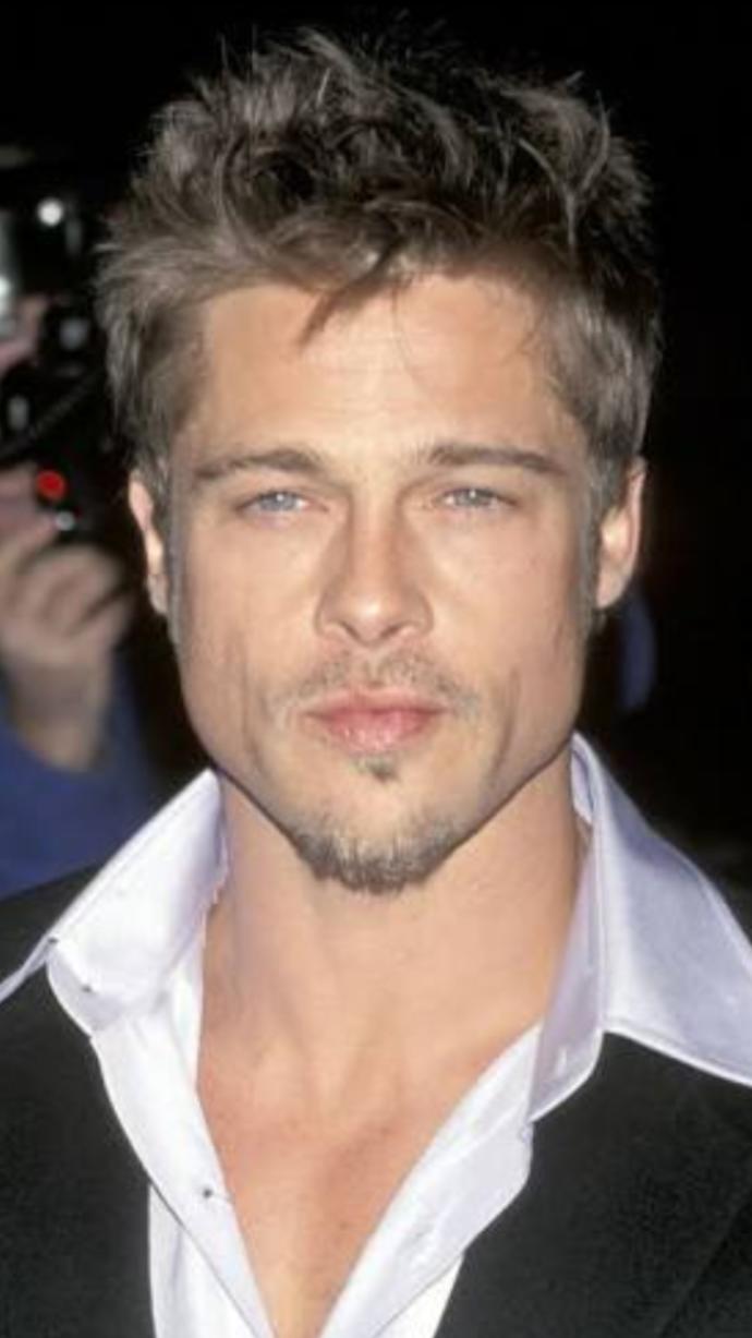 Brad Pitt dağınık saç modeli bana gidermi çünki saçı tamamen yukarı kaldırınca simetrik bozuluyor ne şekil olmalı?