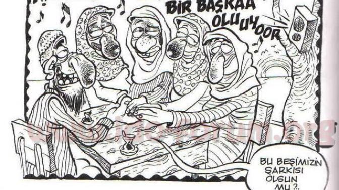 Tek kadınla idare edemeyen erkeklerin çok eşliliği savunması sizce de komik değil mi?