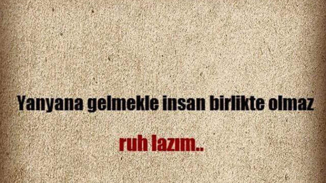 Yan yana olmak tek yürek olmaya yeter mi?