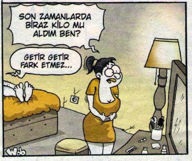 Sizde bu karikatür gibi misiniz ? Kızlar özellikle sizler bu tip erkekleri sever misiniz ?