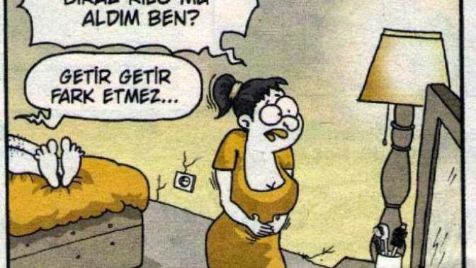 Sizde bu karikatür gibi misiniz? Kızlar özellikle sizler bu tip erkekleri sever misiniz?
