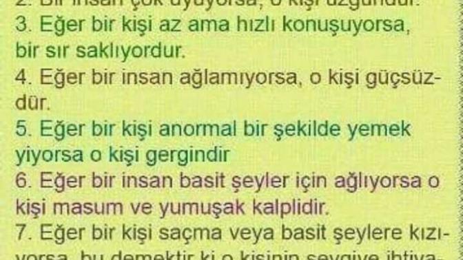 İnsanları anlamaya çalışıyor musunuz?