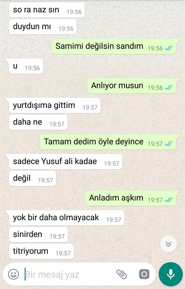 Sevgilim bu kadar kızmakta haklı mı?