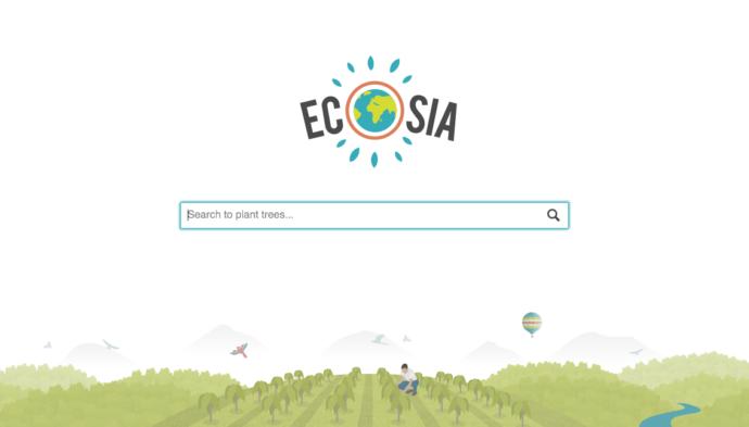 ECOSİA, her internet aramanız için bir ağaç dikiyor. Sizin arama motorunuz nedir?