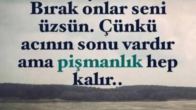 Son pişmanlık fayda edermi? son pişmalık neye yarar?