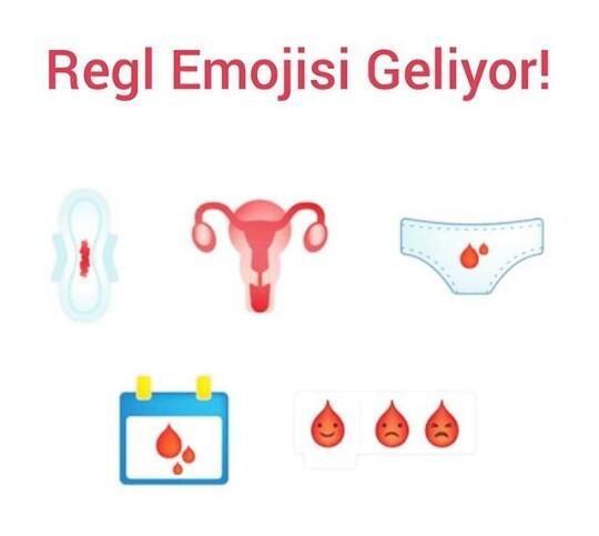 Regl emojisi geliyor? 
