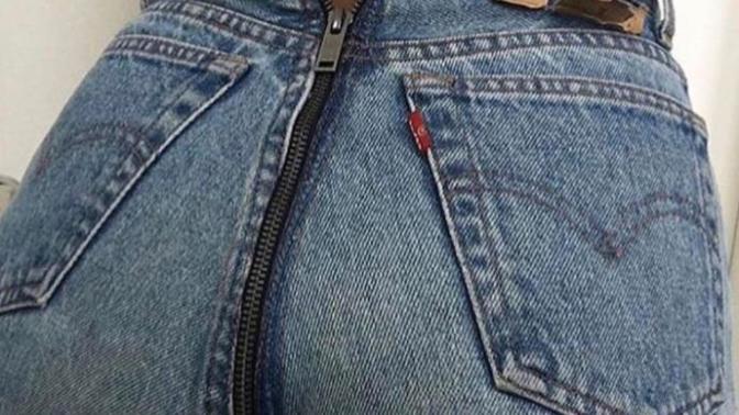 Kızlar fermuarı arkada pantolon giymeye cesaret edermisiniz?