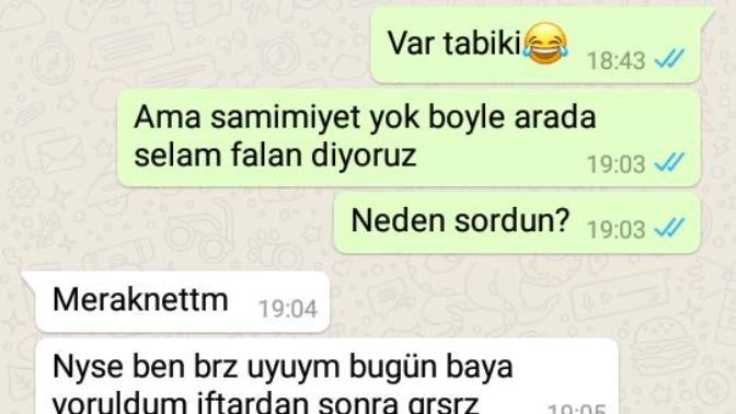 Sizce mesaj atar mı?
