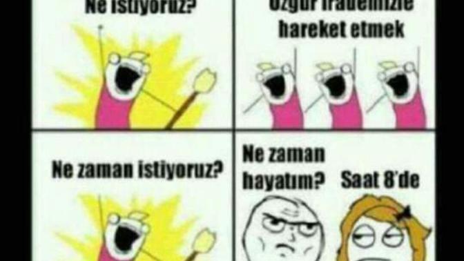 "Evin başı erkektir tamam ama kadın da boynudur. Unutma, boyun ne tarafa isterse baş o tarafa döner." -August Rush?