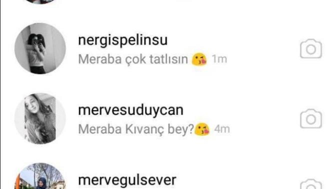Size instagramdan günde kaç mesaj geliyor?