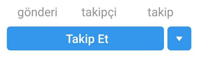 Instagram da takip et kutusunun yanındaki ok nedir?