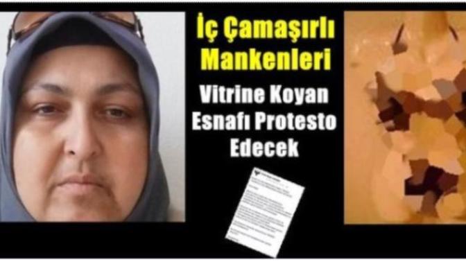 İç çamaşırı giymiş mankeni vitrine koyup caddeden geçen herkese sergilemek hiç bir dinde caiz değildir dedi! Siz ne diyorsunuz?
