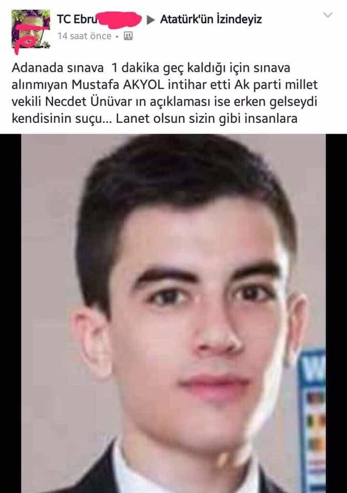 Yazık değil mi bu genç fidana?