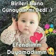 Oooo herkes oturmuş ks başına.. Yok mu bizede bir Günaydın mesaji..??