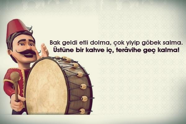 #Ramazan da sizin mahallede davulcu geçiyor mu sahurda ?